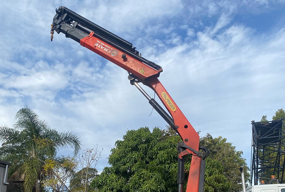 Palfinger Crane Arm — Diesel Mechanic in Yandina, QLD