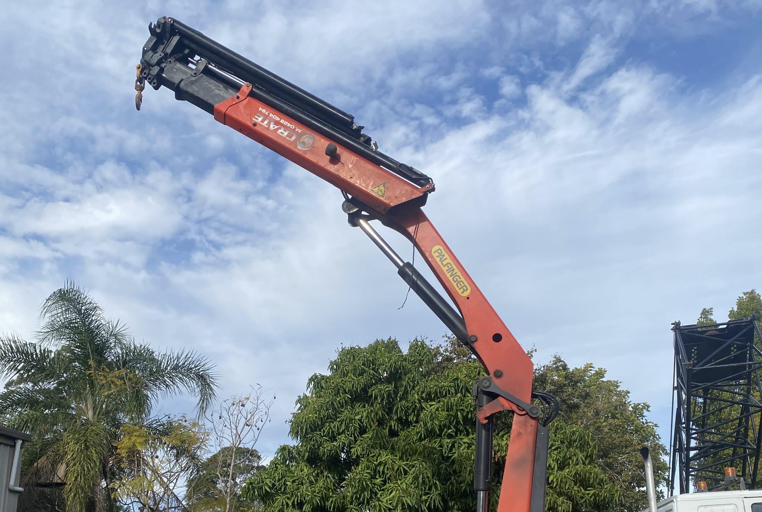 Crane Arm — Diesel Mechanic in Yandina, QLD