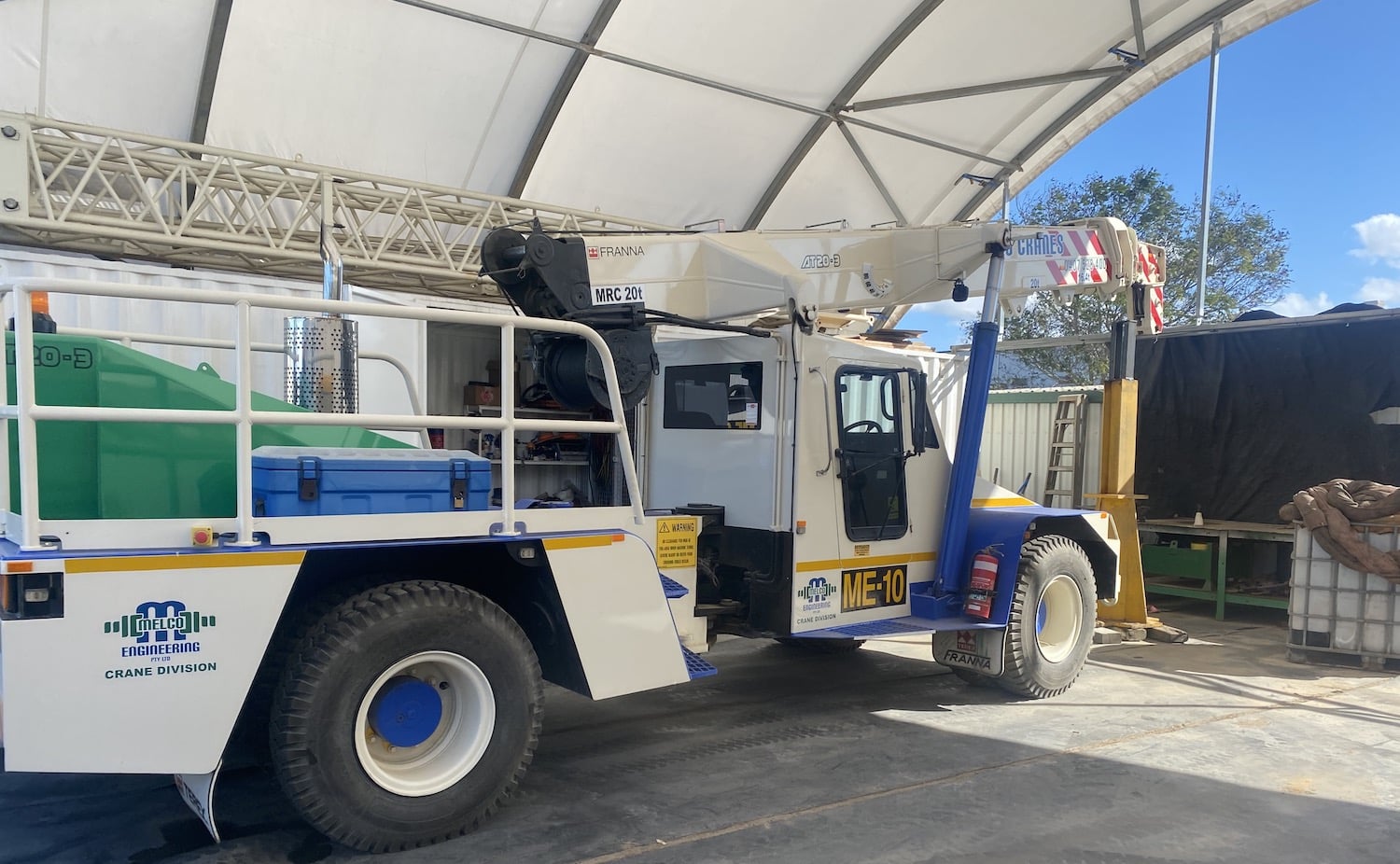 Melco Engineering Mobile Crane — Diesel Mechanic in Yandina, QLD