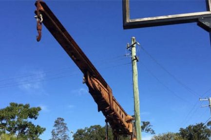 Crane Full of Rusts for Repair — Diesel Mechanic in Yandina, QLD