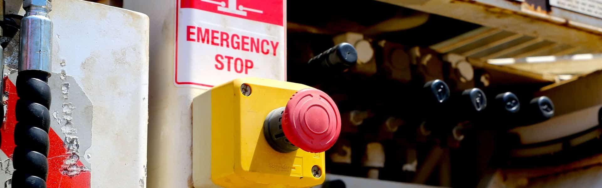 Emergency Stop Button — Diesel Mechanic in Bundaberg, QLD