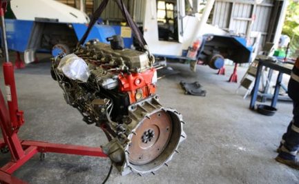 Truck Engine — Diesel Mechanic in Yandina, QLD