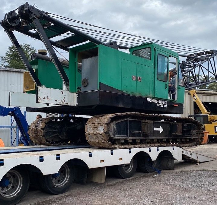 Fushun Crawler Crane — Diesel Mechanic in Yandina, QLD