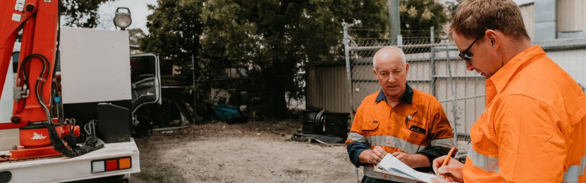 Kingy's Diesel Inspection of Crane — Diesel Mechanic in Sunshine Coast, QLD