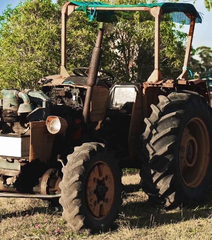 Old Tractor — Diesel Mechanic in Yandina, QLD